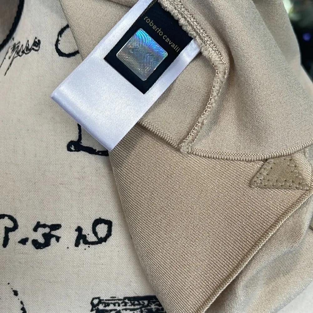 Roberto Cavalli 2003 cream tan bustier top - Picture 6 of 6